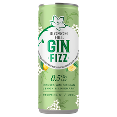 Blossom Hill Gin Fizz Original Lemon & Rosemary 12 x 200ml