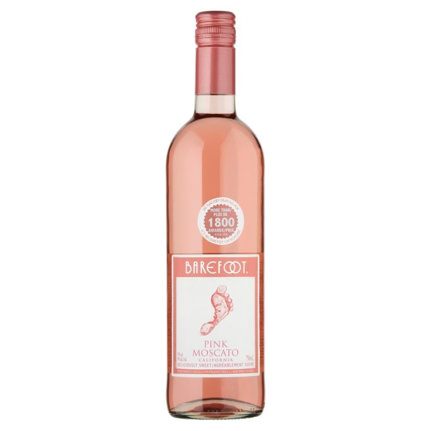 Barefoot Pink Moscato 75cl