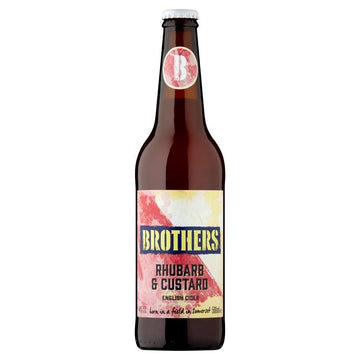 Brothers Rhubarb & Custard 12 x 500ml