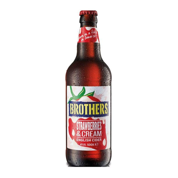 Brothers Strawberry & Cream Cider 12 x 500ml