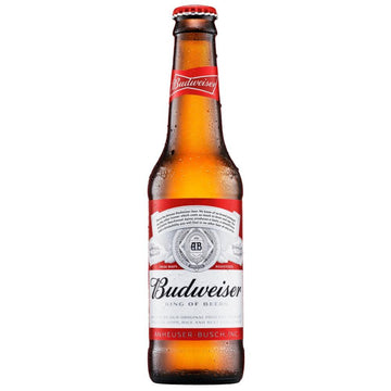 Budweiser Lager Beer Bottle 12 x 300ml