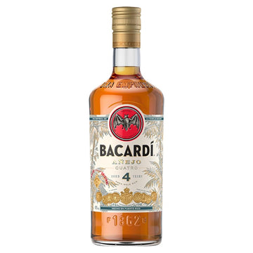 Bacardi Anejo Cuatro 4 Year Old 70cl