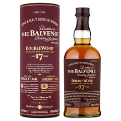 Balvenie 17 Year Old Double Wood Single Malt Whisky 70cl