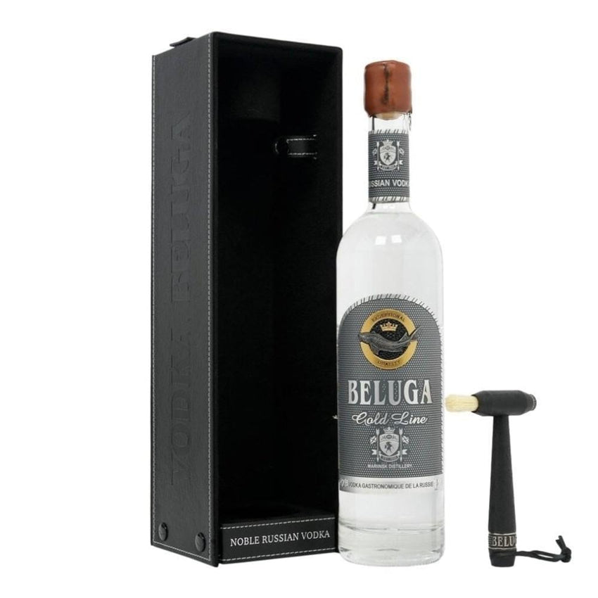 Beluga Gold Line Vodka Leather Box 70cl