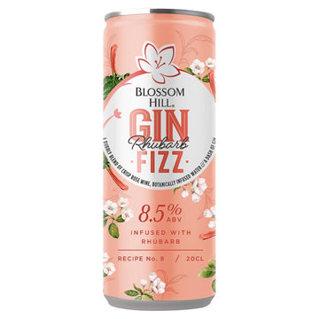 Blossom Hill Gin Fizz Pink Rhubarb 12 x 250ml