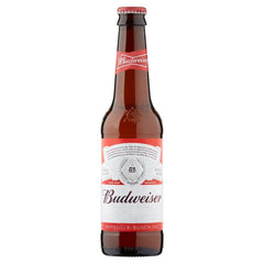 Budweiser Lager Beer Bottle 24 x 330ml