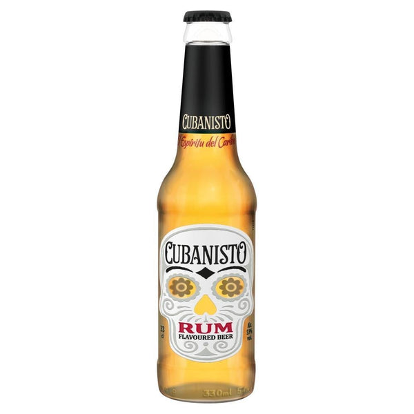 Cubanisto Rum Flavoured Lager Beer Bottle 24 x 330ml