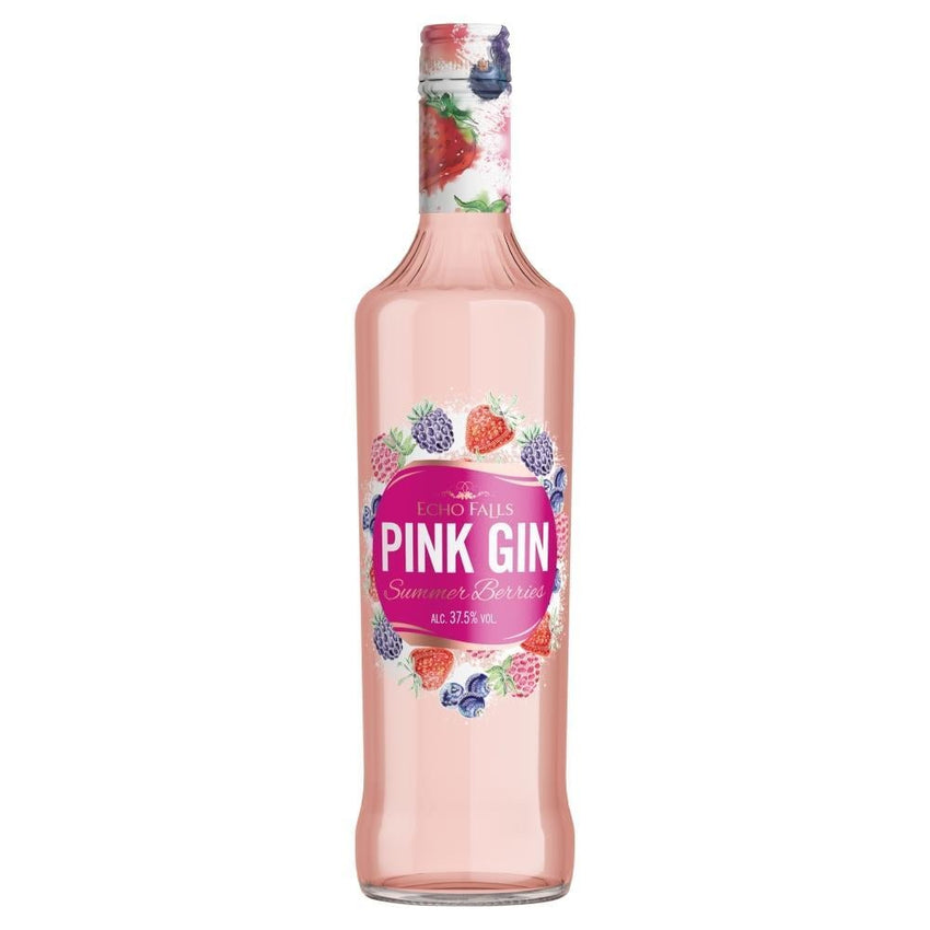 Echo Falls Summer Berries Pink Gin 70cl