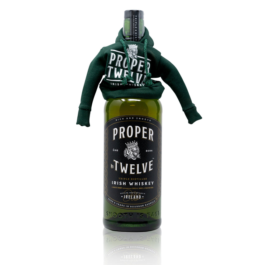 Proper No. Twelve Irish Whiskey Hoodie Bottle Limted Edition  70cl
