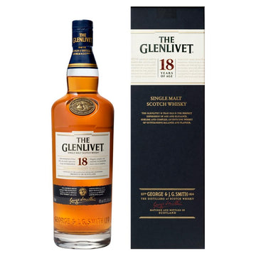 The Glenlivet 18 Year Old Single Malt Whisky 70cl