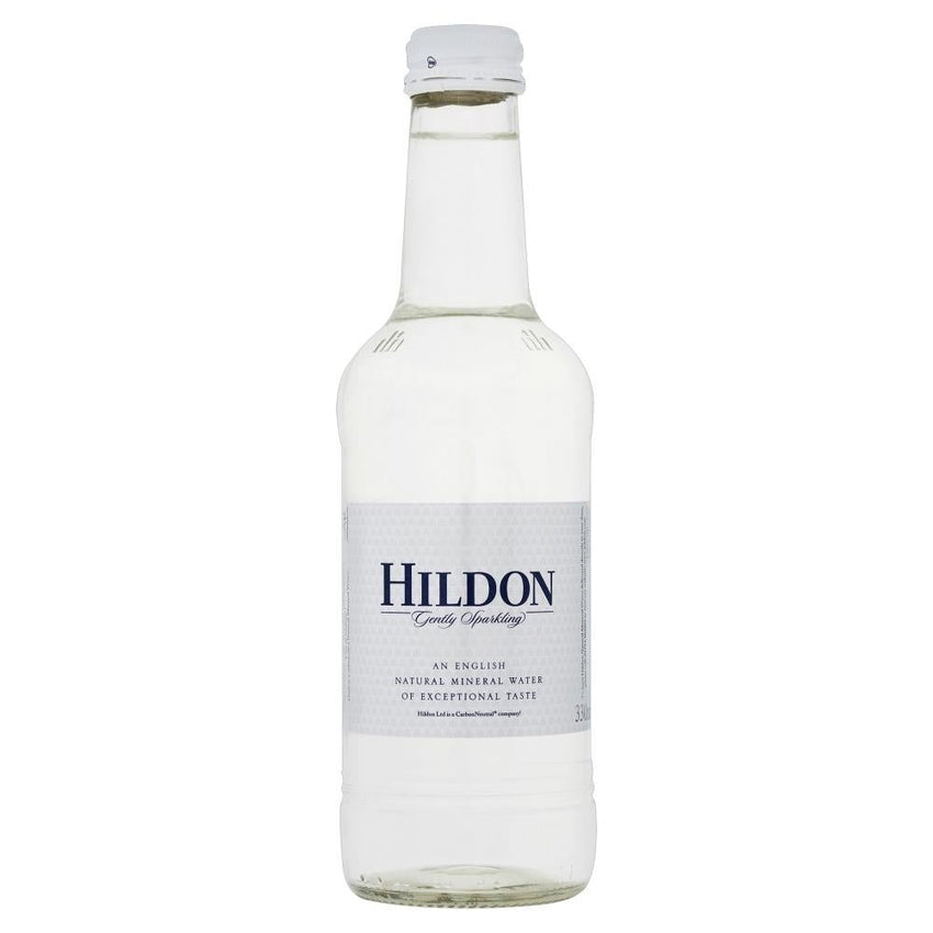Hildon Sparkling Water Glass Bottle 24 x 330ml