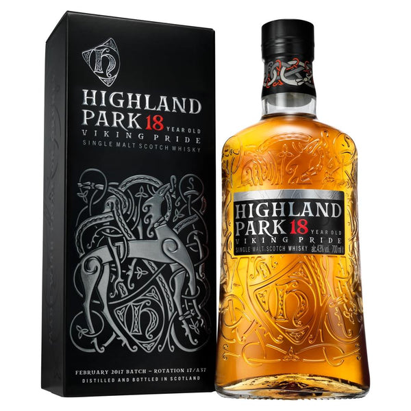 Highland Park 18 Year Old Single Malt Scotch Whisky 70cl