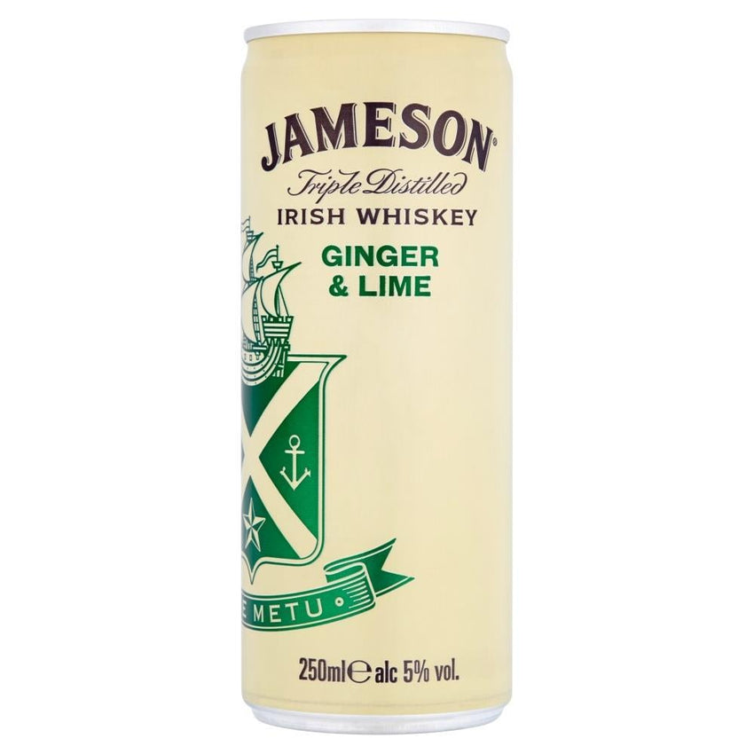 Jameson Whiskey & Ginger Lime 12 x 250ml