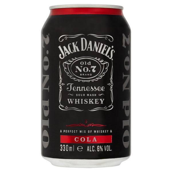 Jack Daniels & Cola 12 x 330ml
