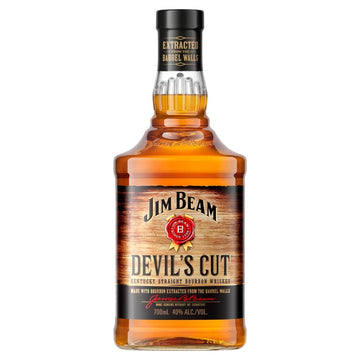 Jim Beam Devils Cut Bourbon Whiskey 70cl