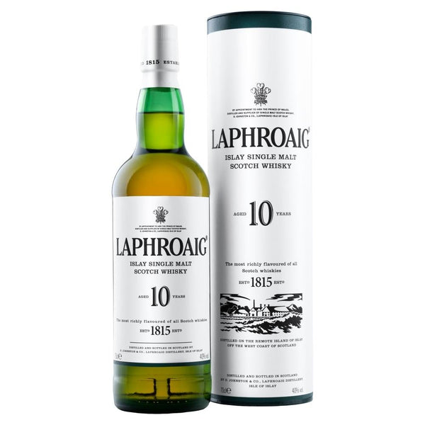 Laphroaig 10 Year Old Single Malt Whisky 70cl