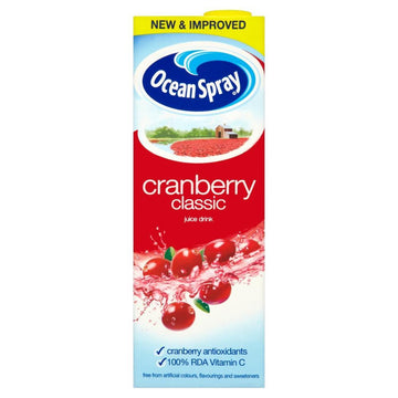 Ocean Spray Cranerry Classic 12 x 1ltr