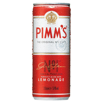 Pimms No 1 With Lemonade Can 12 x 250ml