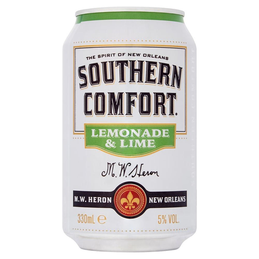 Southern Comfort Lemonade & Lime 12 x 330ml