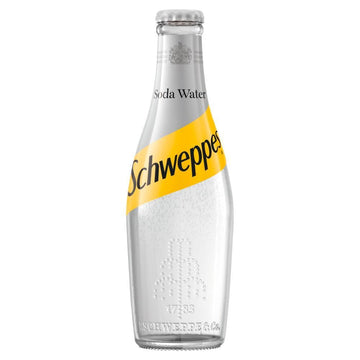 Schweppes Soda Water 24 x 200ml
