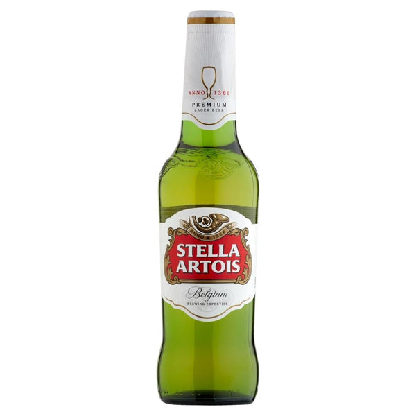 Stella Artois Premium Lager Beer Bottle 12 x 284ml