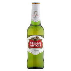 Stella Artois Premium Lager Beer Bottle 12 x 284ml
