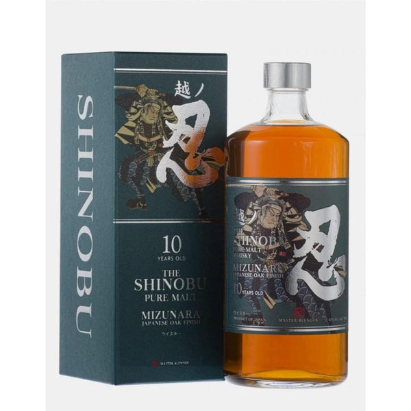 Shinobu Mizunara 10 Year Old Japanese Whisky 70cl