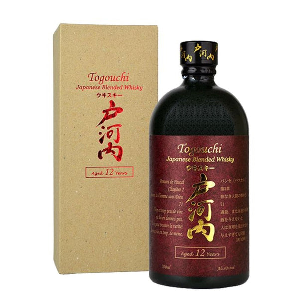 Togouchi 12 Year Old Japanese Whisky 70cl