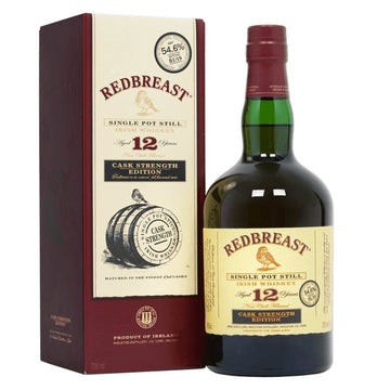 Redbreast 12 Year Old Cask Strength Edition Single Pot Still Irish Whiskey Gift Box 70cl