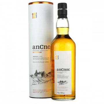anCnoc 12 Year Old Highland Whisky 70cl
