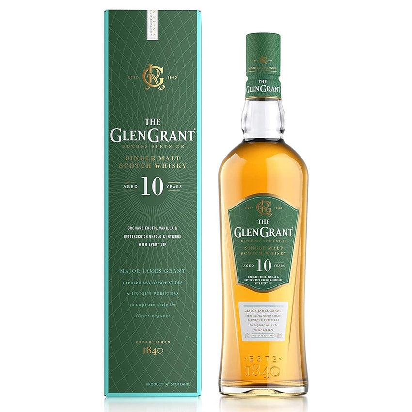Glen Grant 10 Year Old Single Malt Scotch Whisky 70cl