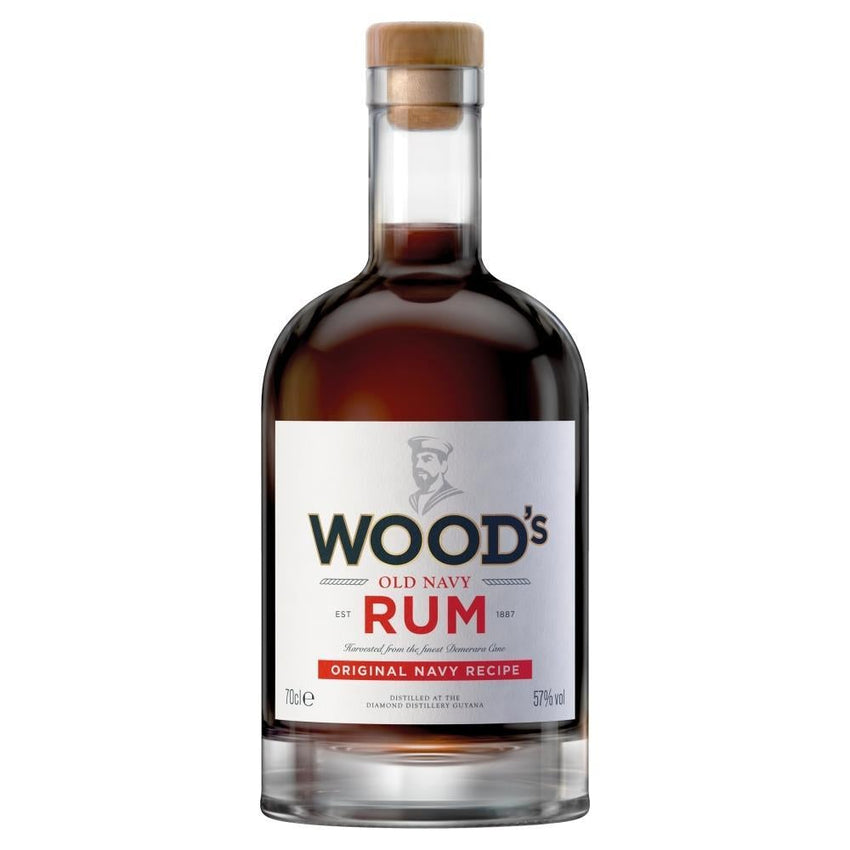 Woods 100 Navy Rum 70cl